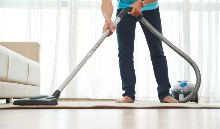 Dry Carpet Cleaning at Home