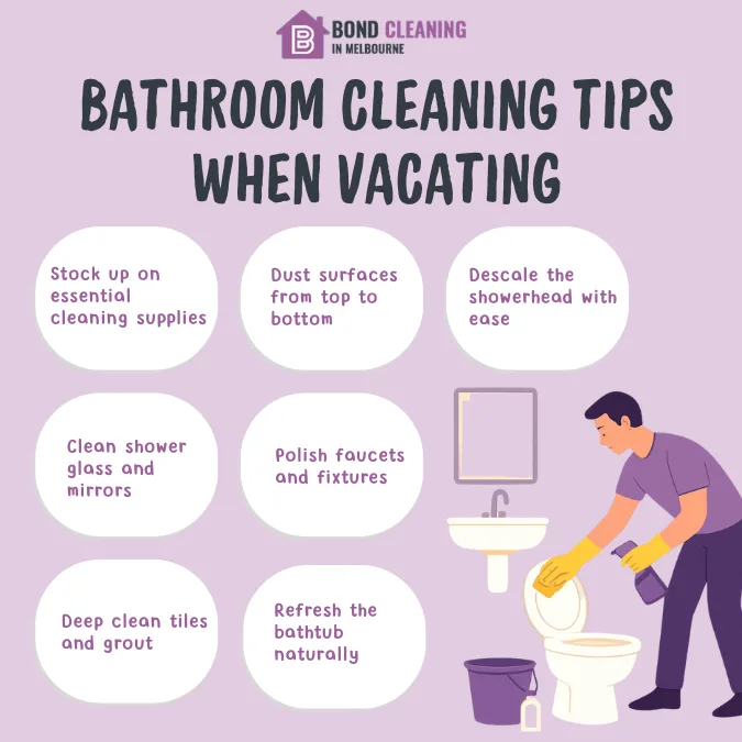 Bathroom Cleaning Tips When Vacating