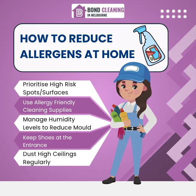 How to Reduce allergens at home